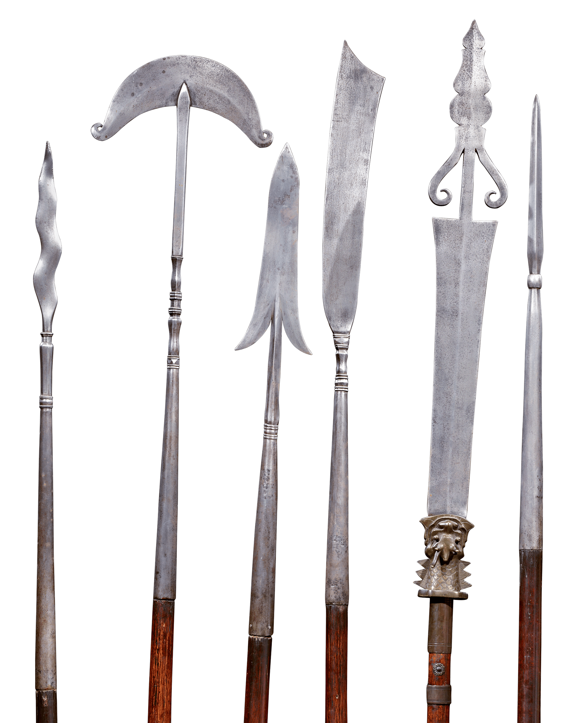 Collection of Six Asian Weapons