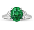 Untreated Colombian Emerald Ring, 2.55 Carats