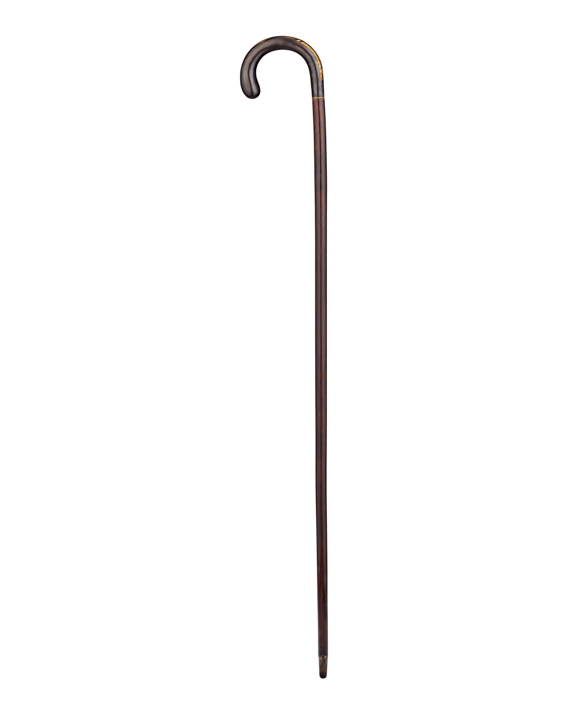 Toledo Crutch Knob with Engraved Flowers