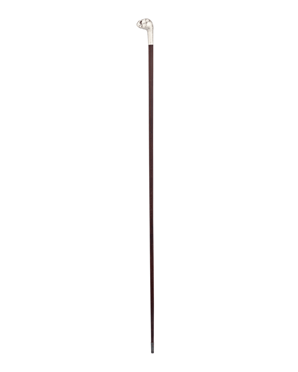 Silver Bulldog Cane