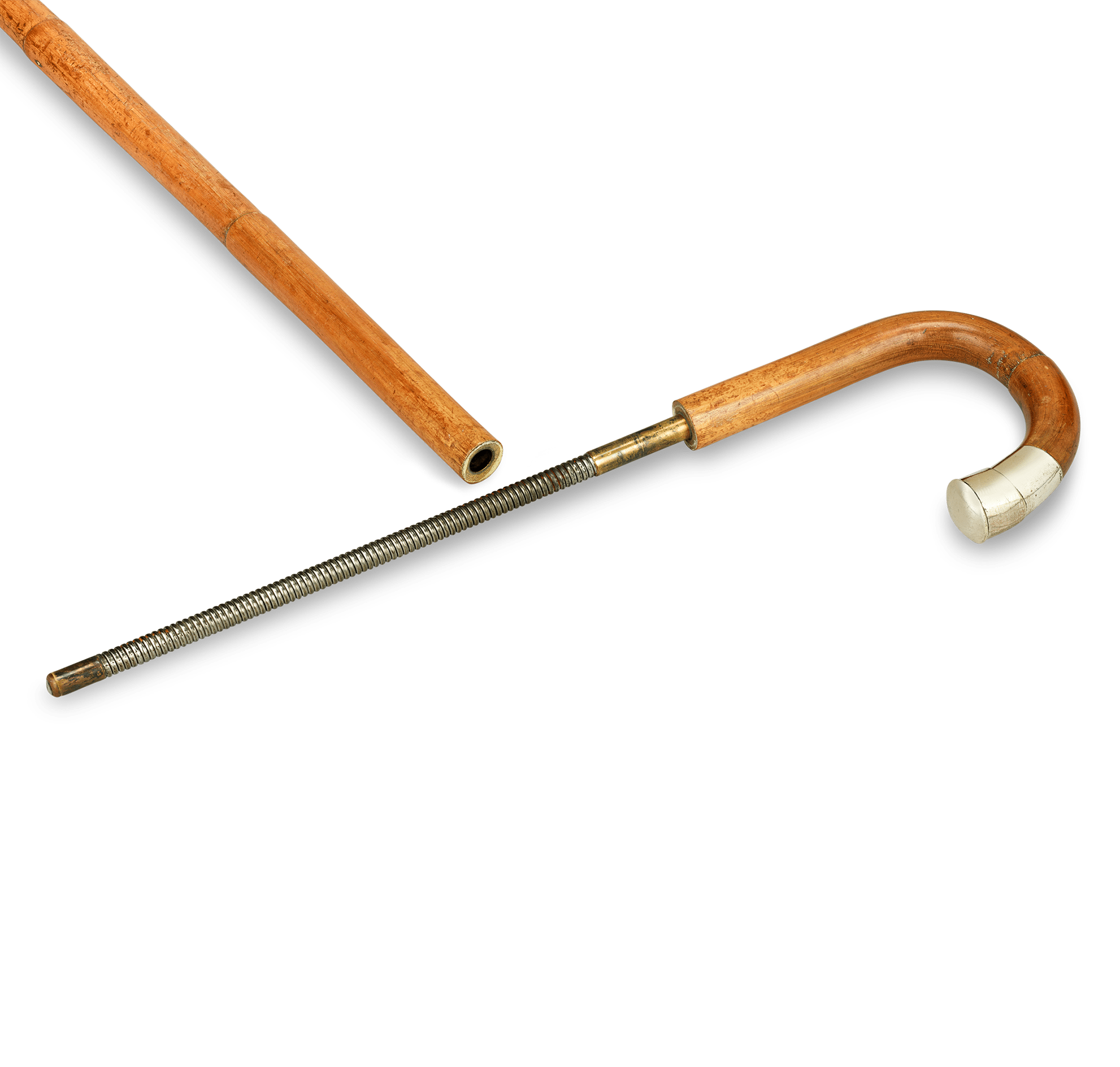 Crutch Handle Blackjack Cane
