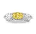 Fancy Yellow Diamond Ring, 1.81 Carats