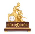 Venus Clipping the Wings of Cupid Mantel Clock by Thomire & Cie