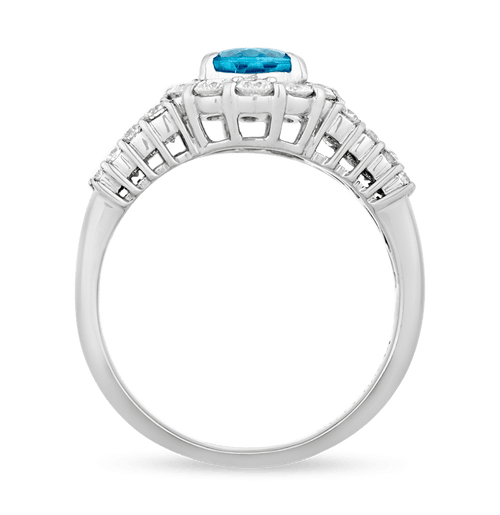 Brazilian Paraiba Ring, 1.01 carats