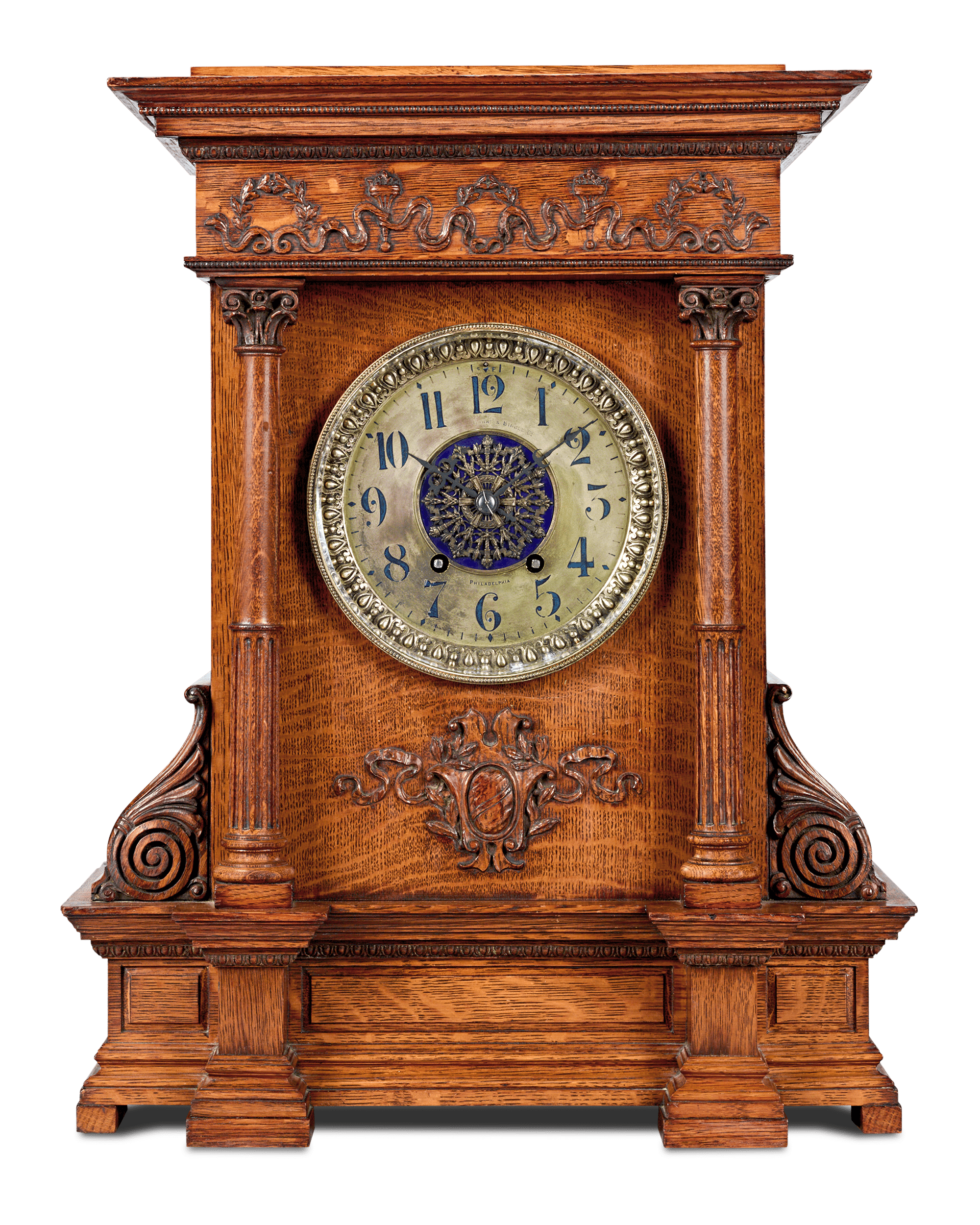 Vincenti et Cie Mantel Clock for Bailey, Banks & Biddle