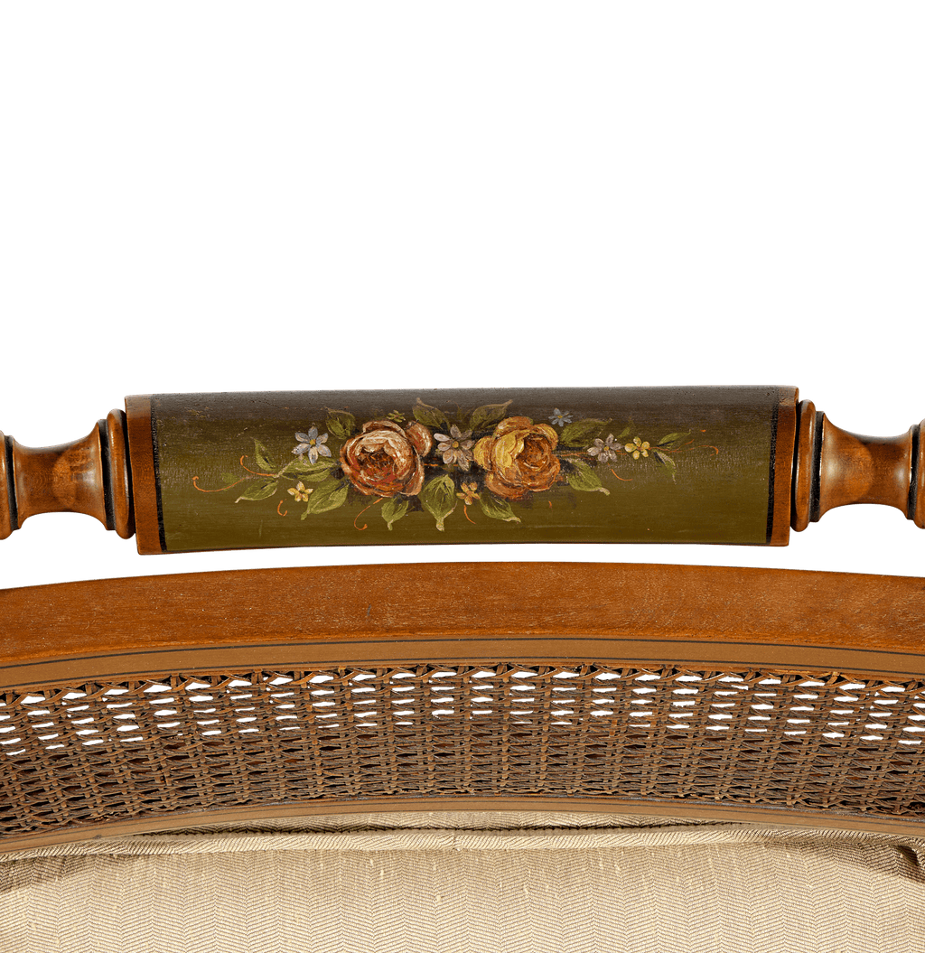 Edwardian Satinwood Settee