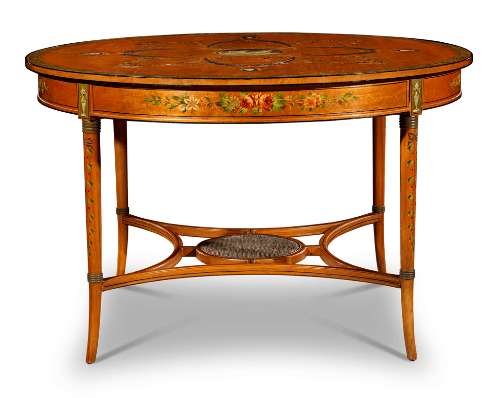 Edwardian Satinwood Table