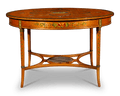 Edwardian Satinwood Table