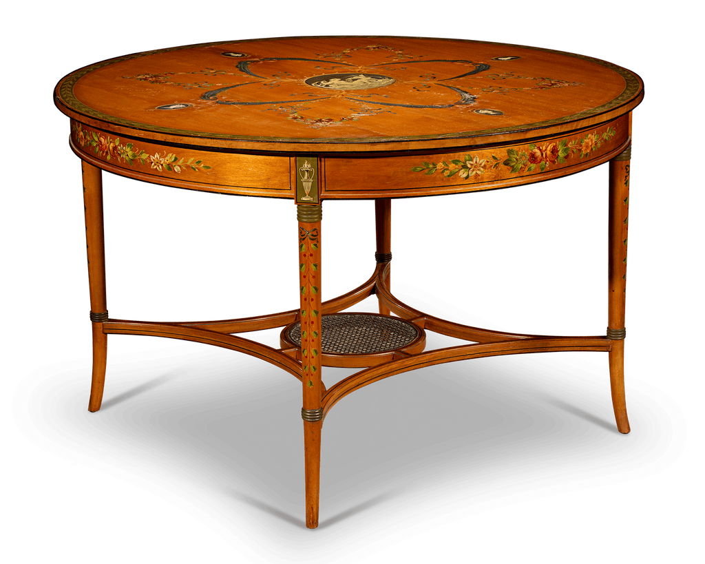 Edwardian Satinwood Table