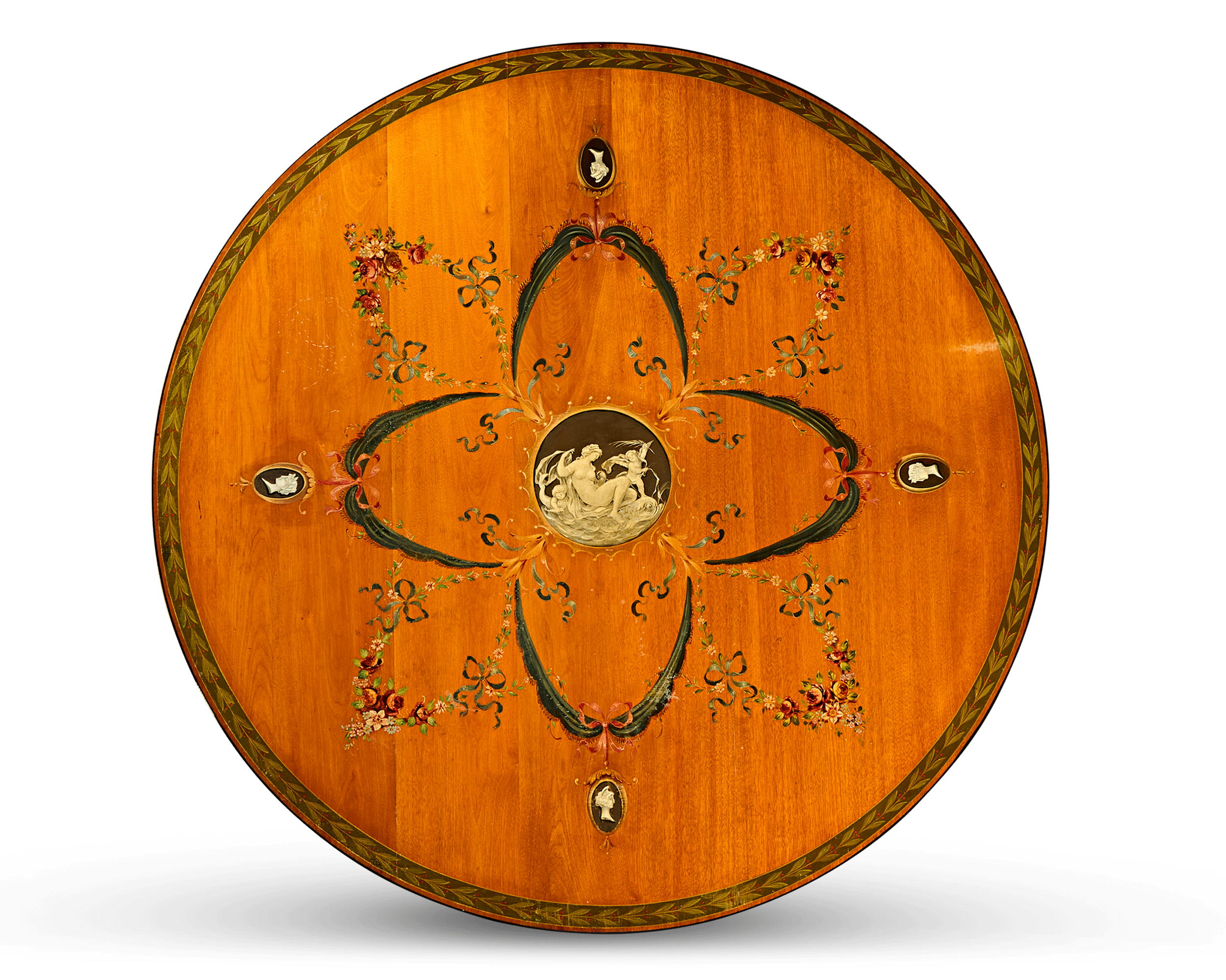 Edwardian Satinwood Table