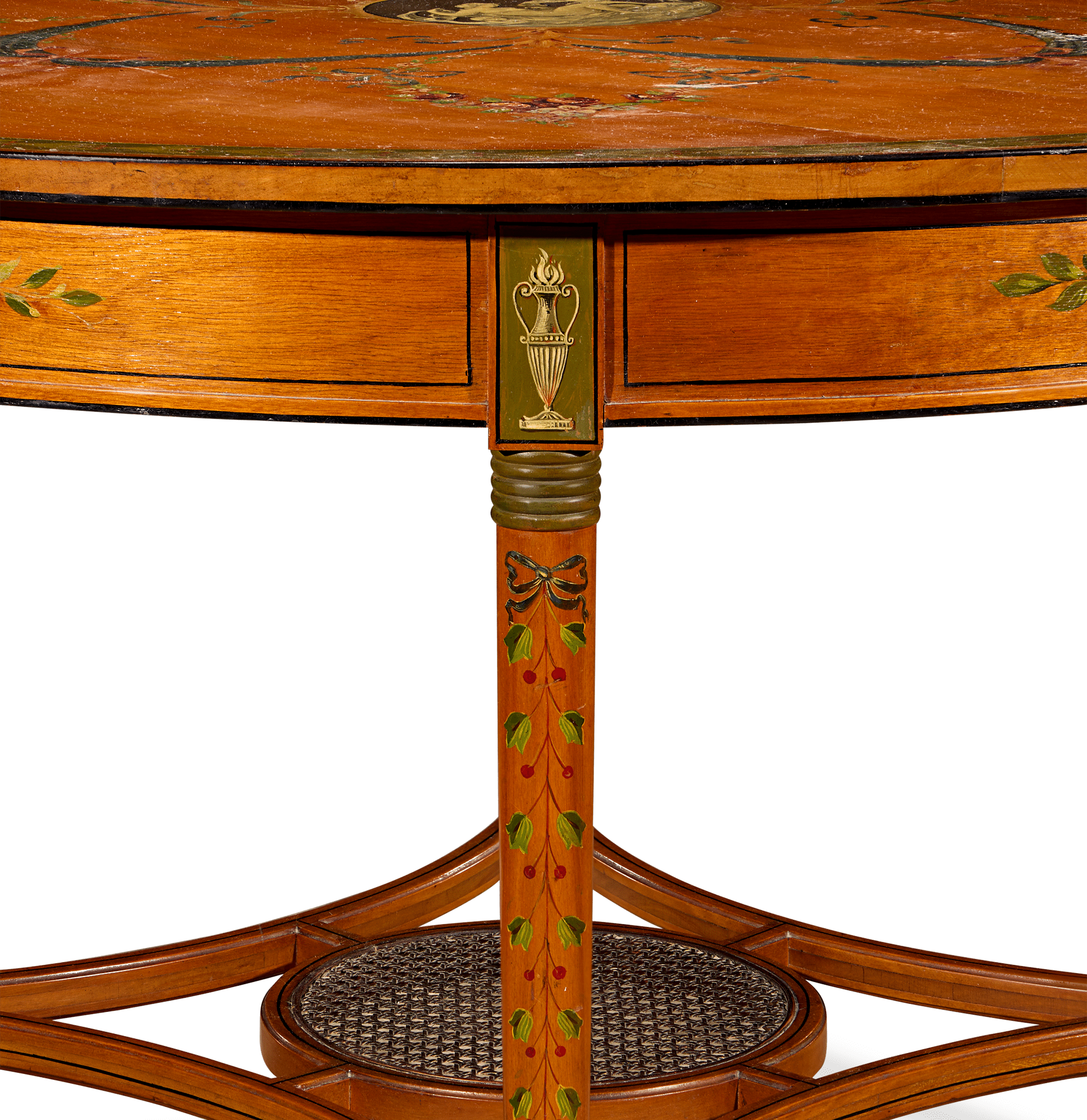 Edwardian Satinwood Table