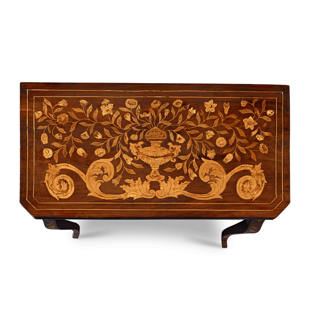 Dutch Marquetry Game Table