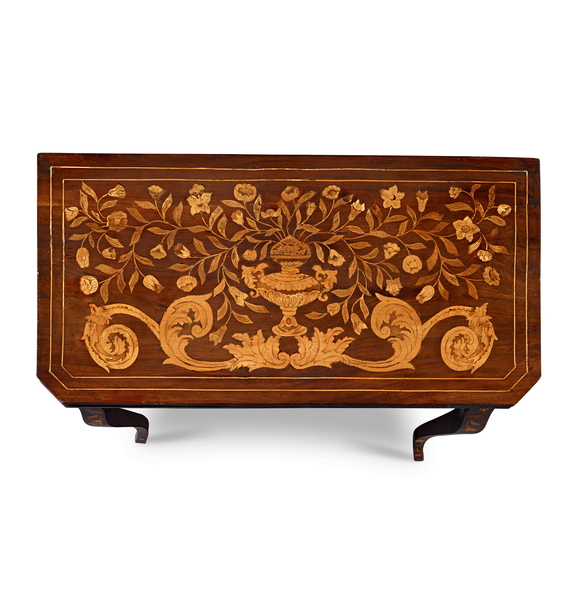 Dutch Marquetry Game Table