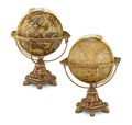 Pair of 32" Terrestrial and Celestial Globes