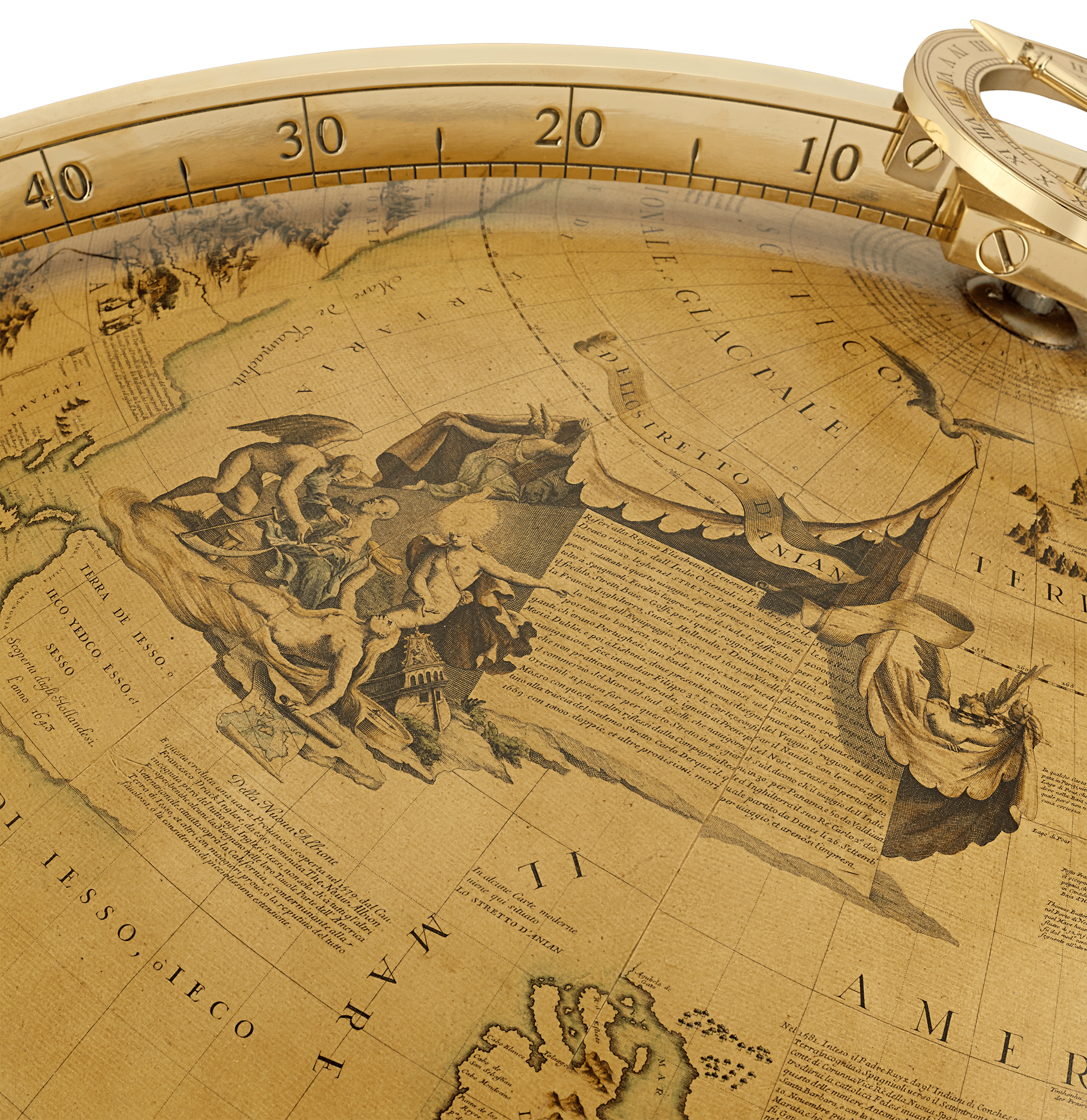 Pair of 32" Terrestrial and Celestial Globes