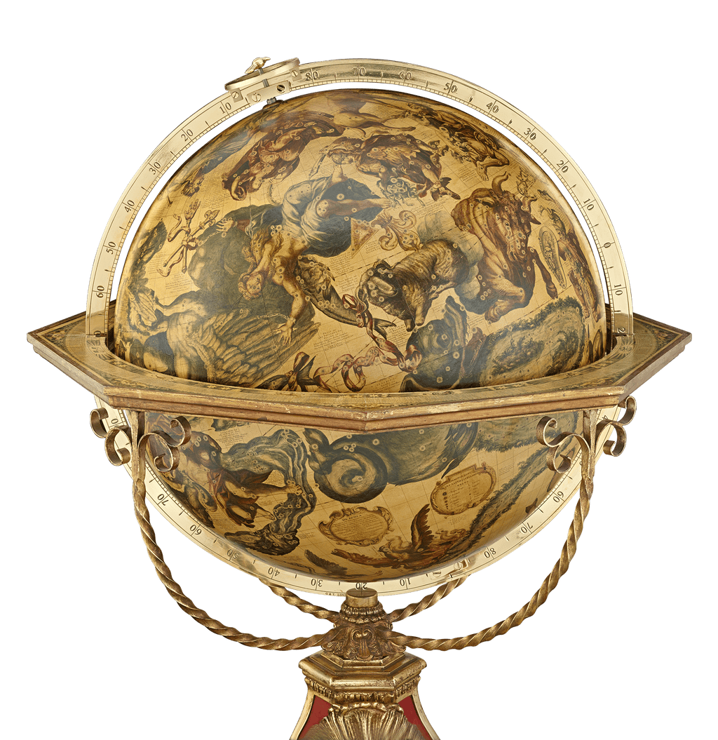 Pair of 32" Terrestrial and Celestial Globes