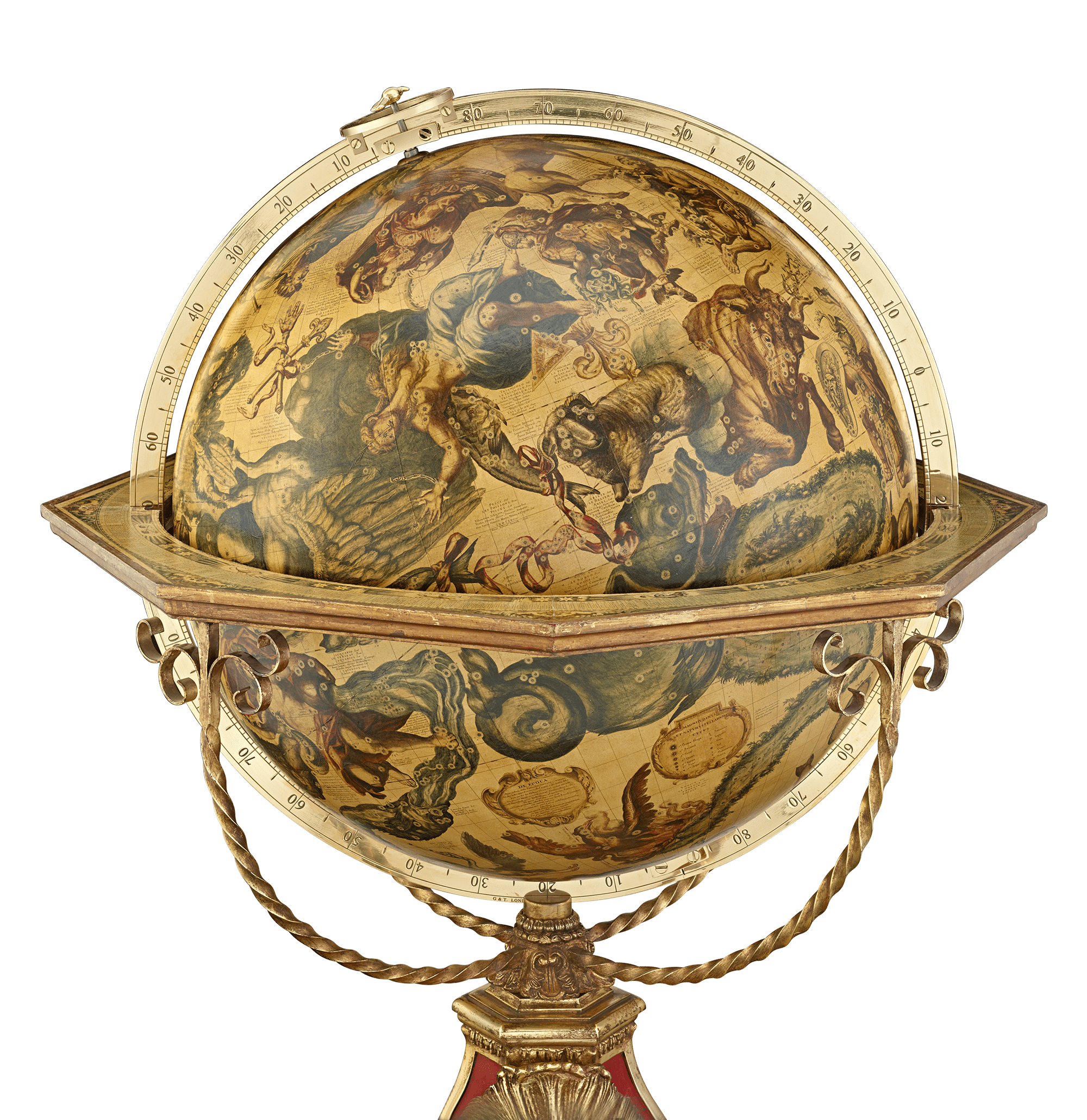 Pair of 32" Terrestrial and Celestial Globes