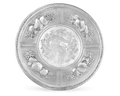 Intaglio Tray with Bacchus and Sterling Silver Trim by Sinclaire & Co.