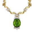 Henry Dunay Peridot Necklace, 48.63 carats