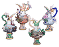 Meissen Four Elements Porcelain Ewers