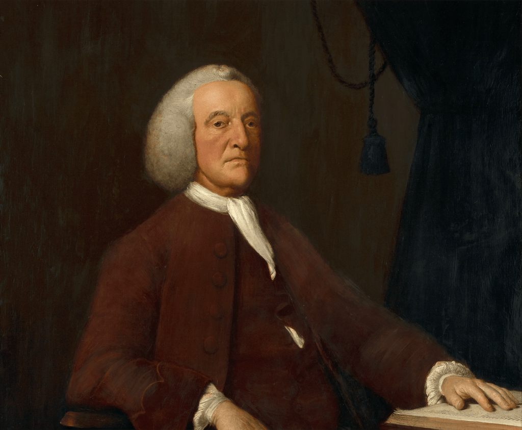 Portrait of Benjamin Franklin attributed to Mason Chamberlin