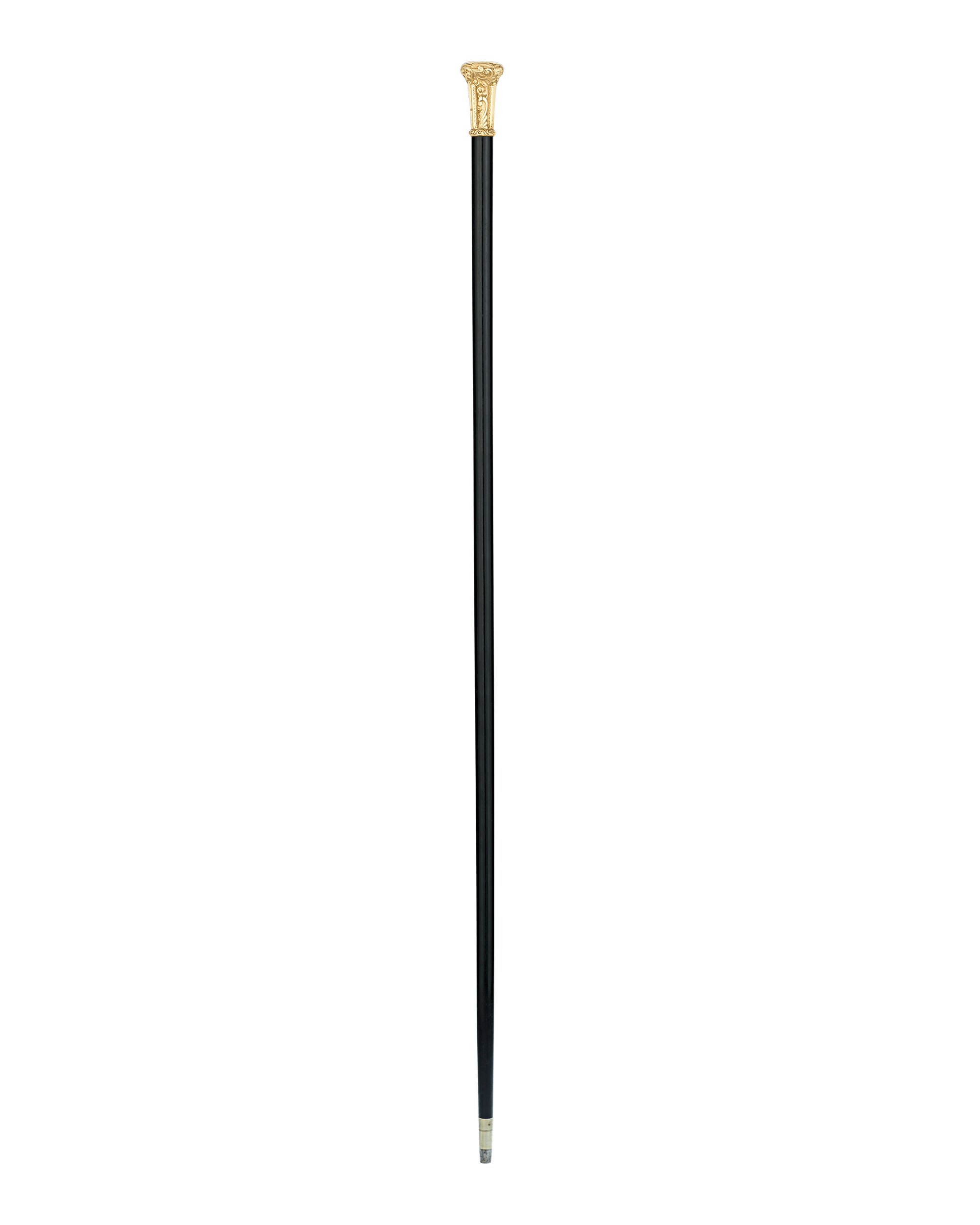 Gold Knob Presentation Cane