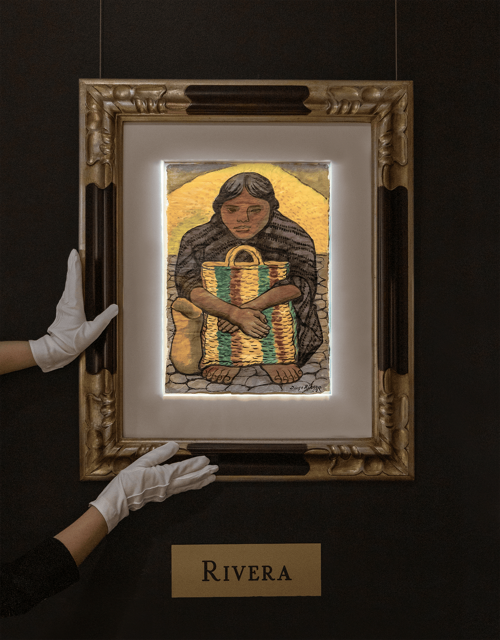 Vendedora by Diego Rivera