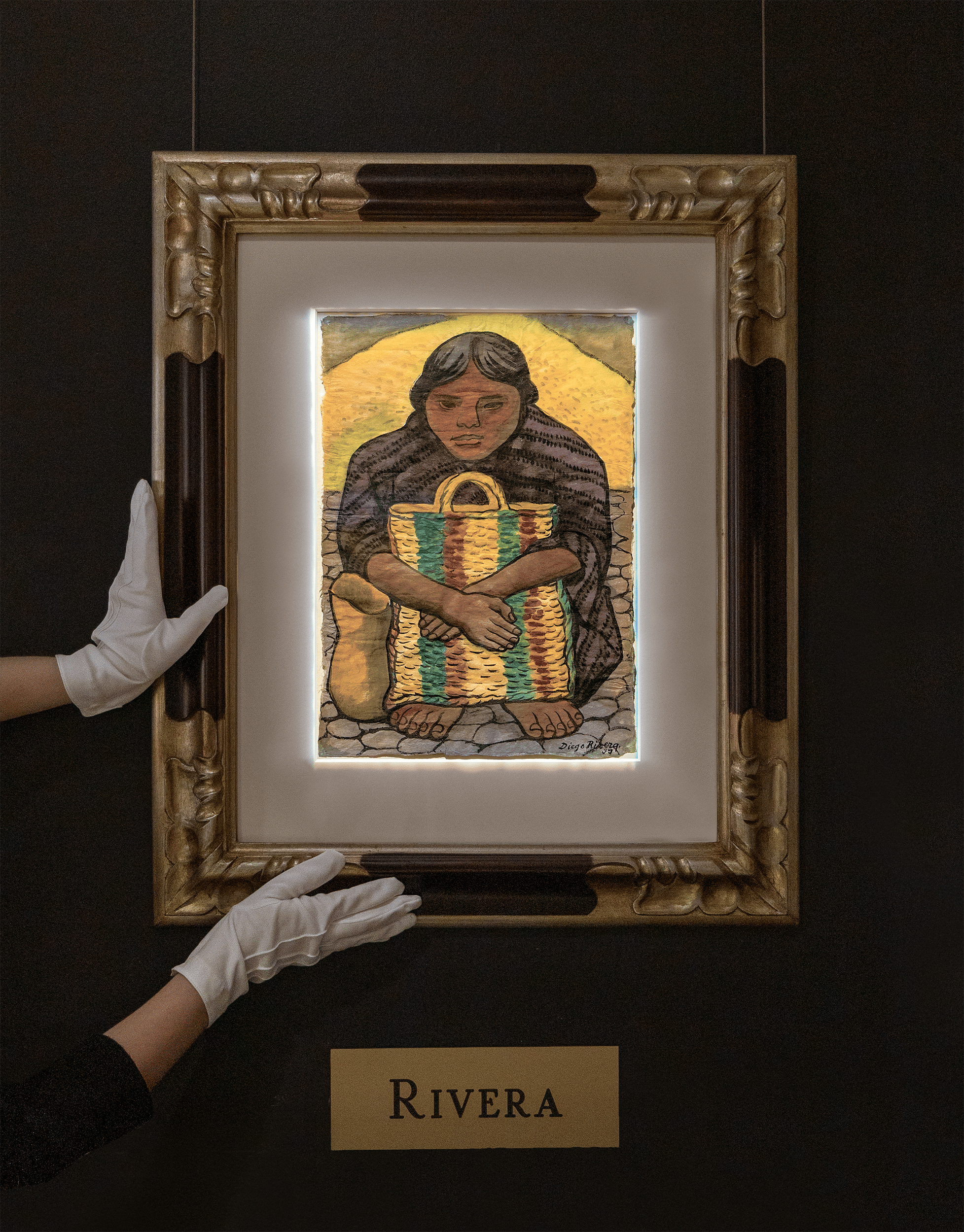 Vendedora by Diego Rivera