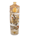 Tall, Cylindrical Satsuma Vase