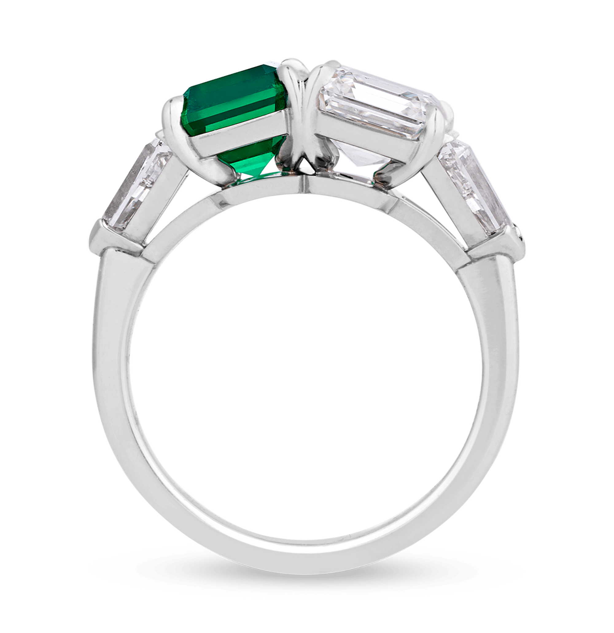 Colombian Emerald and Diamond Ring