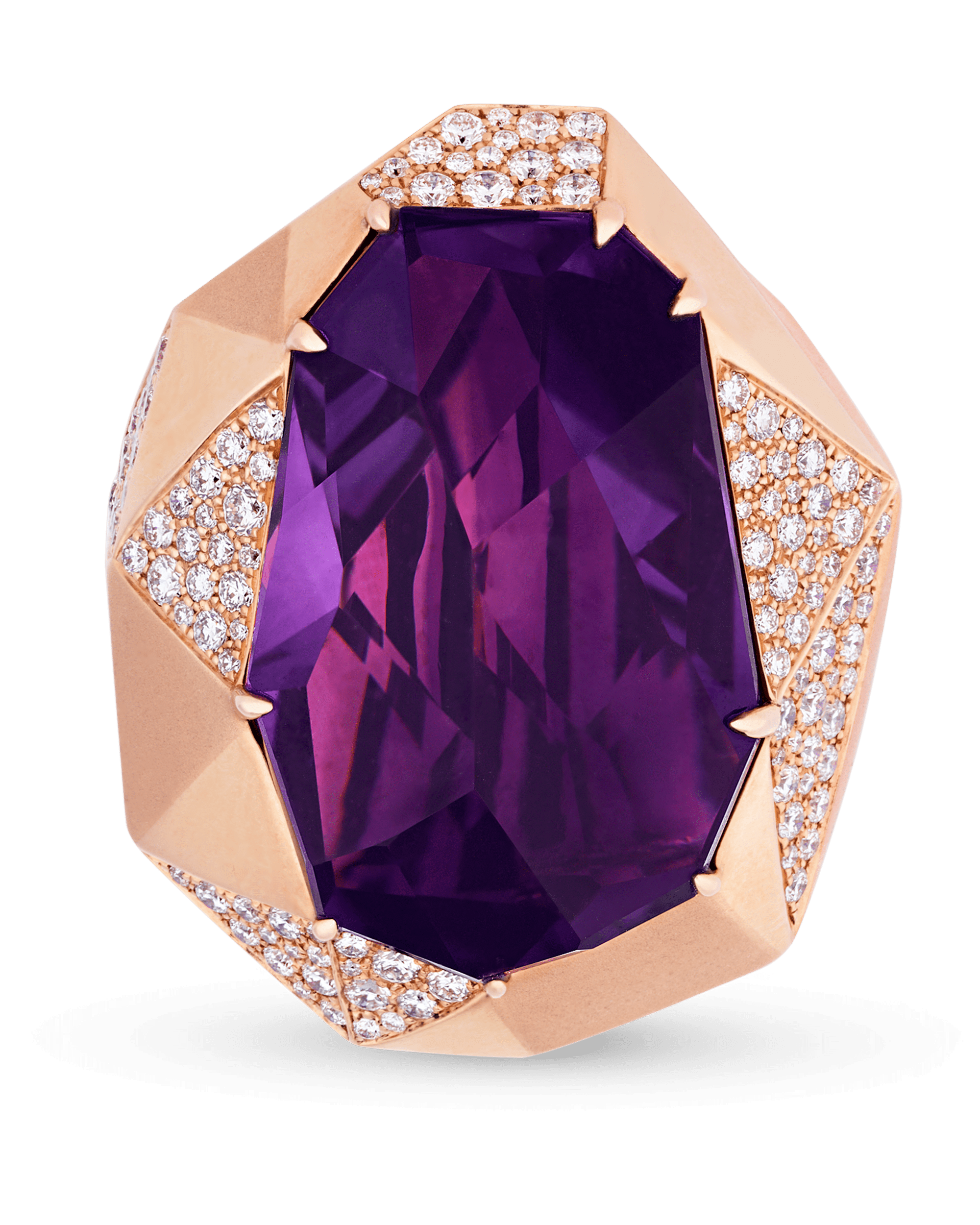 Amethyst Cocktail Ring, 27.80 carats