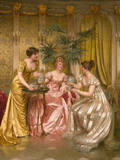 Afternoon Tea by Charles-Joseph-Frédéric Soulacroix