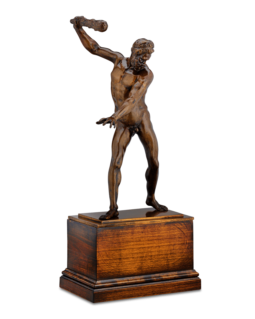 Labors of Hercules Bronze Sculpture, 17th Century