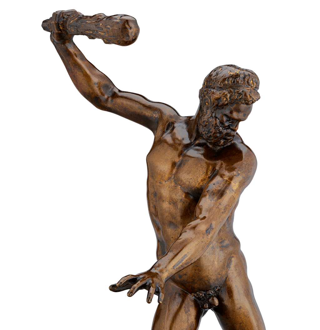 Labors of Hercules Bronze Sculpture, 17th Century