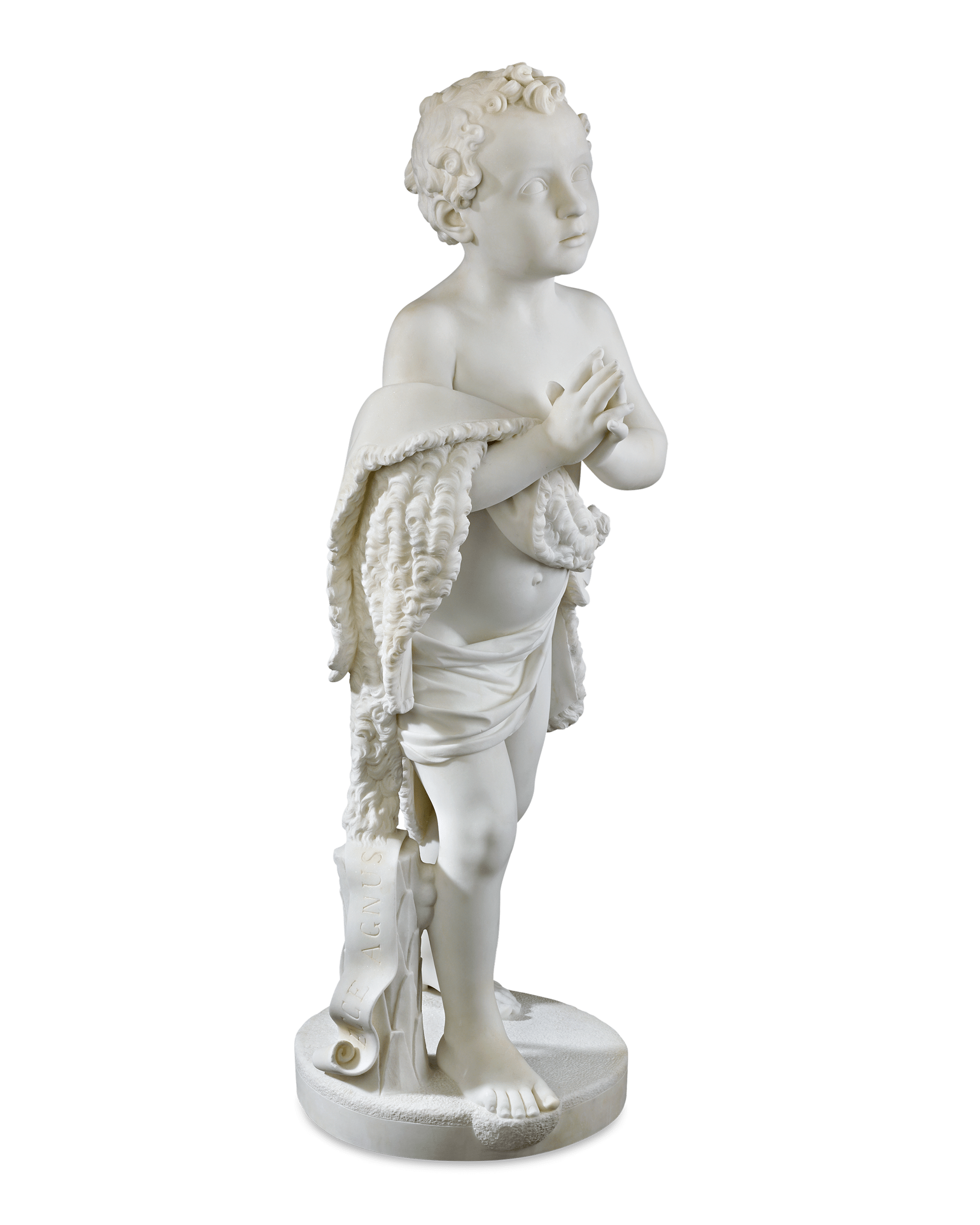 Young St. John the Baptist by Domenico Menconi