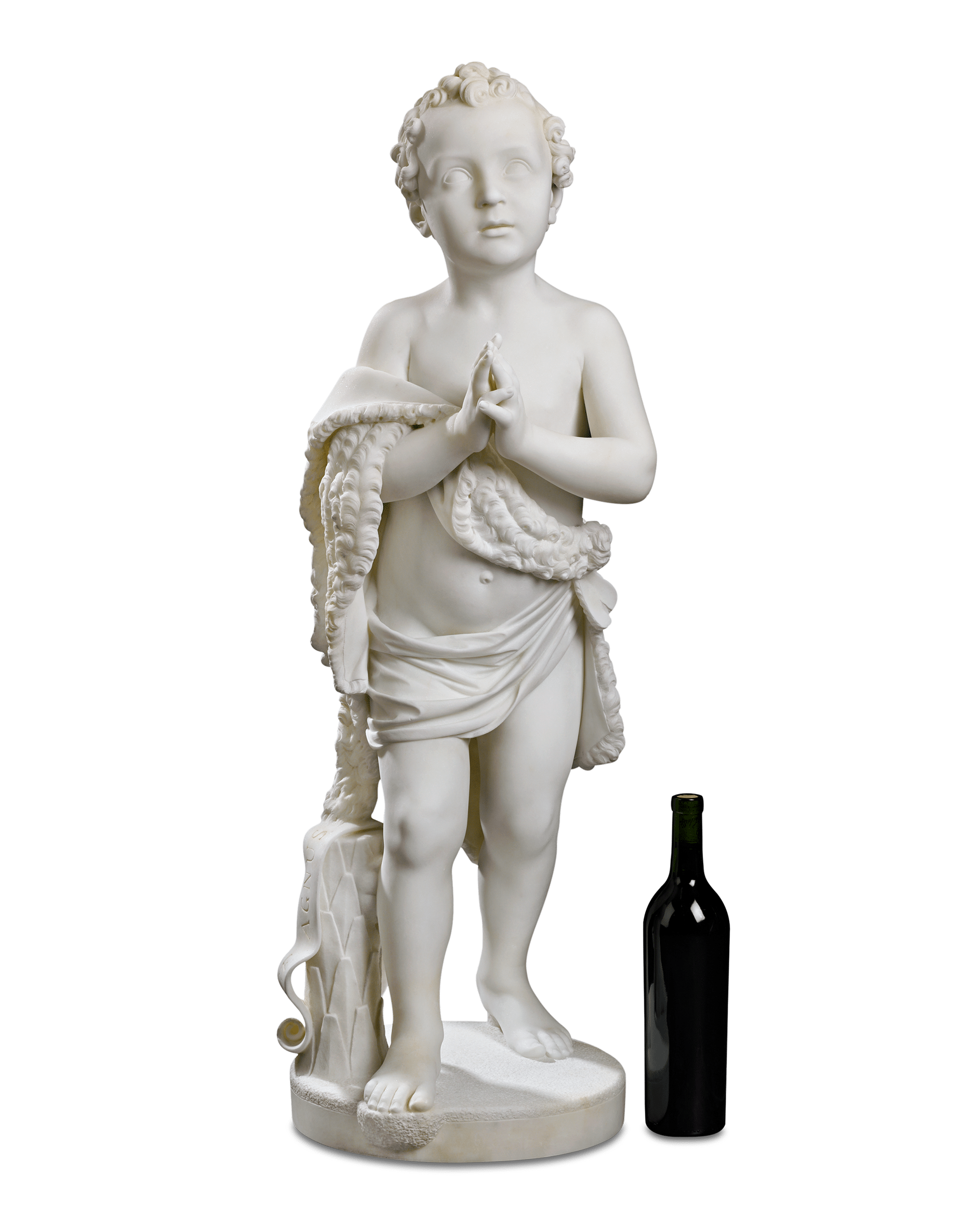 Young St. John the Baptist by Domenico Menconi