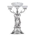 Victorian Three Graces Silver Epergne by Barnard & Sons
