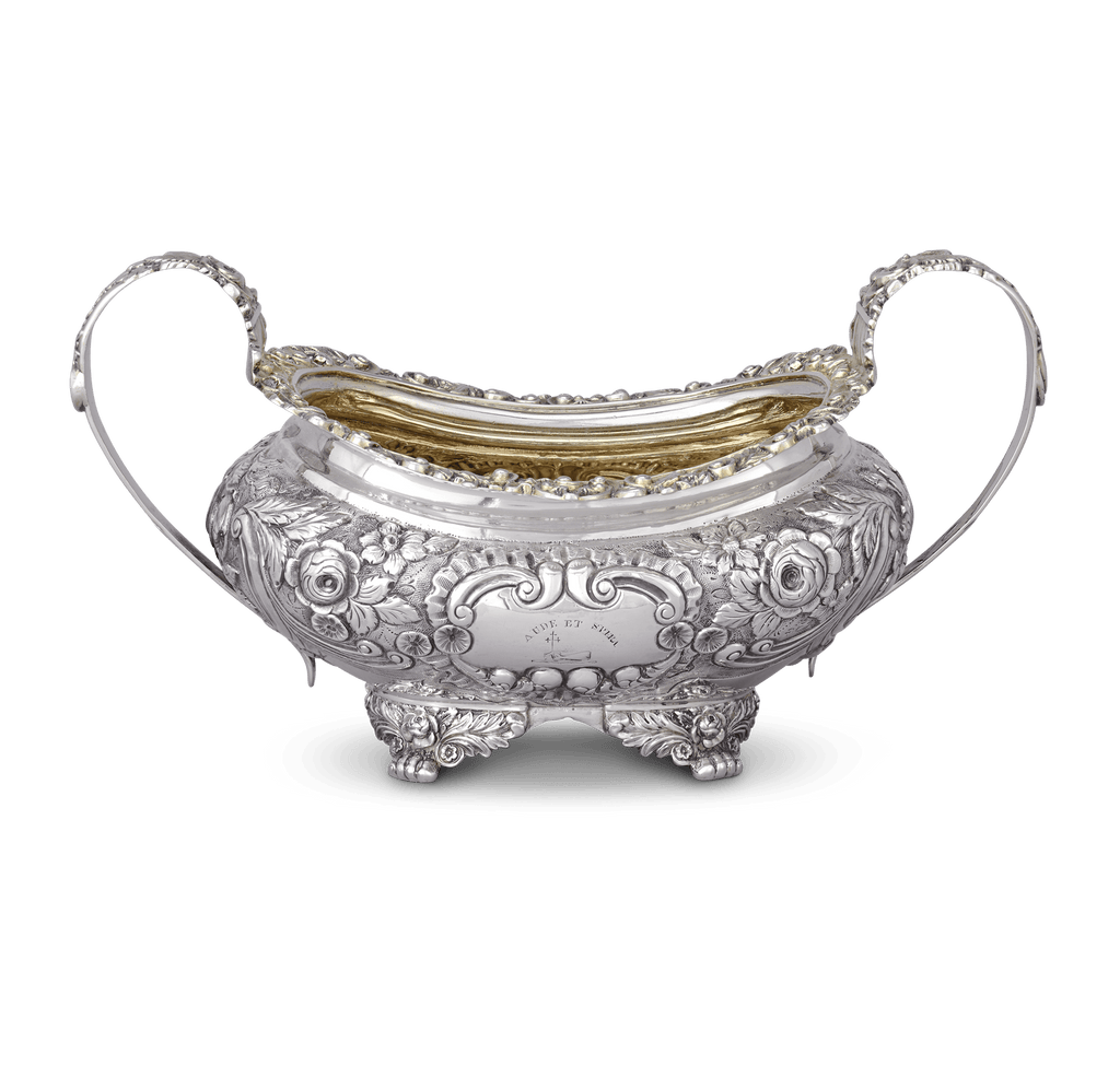Georgian Four-Piece Silver Coffee and Tea Service