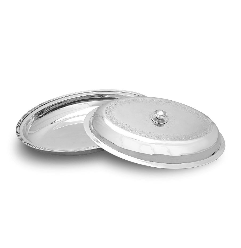 Pair of Georgian Silver Entrée Dishes by Paul Storr