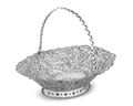 Georgian Silver Cake Basket by Robert Swanson