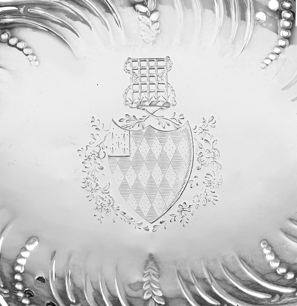Georgian Silver Cake Basket by Robert Swanson