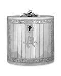 Georgian Silver Tea Caddy by Edward Cooper