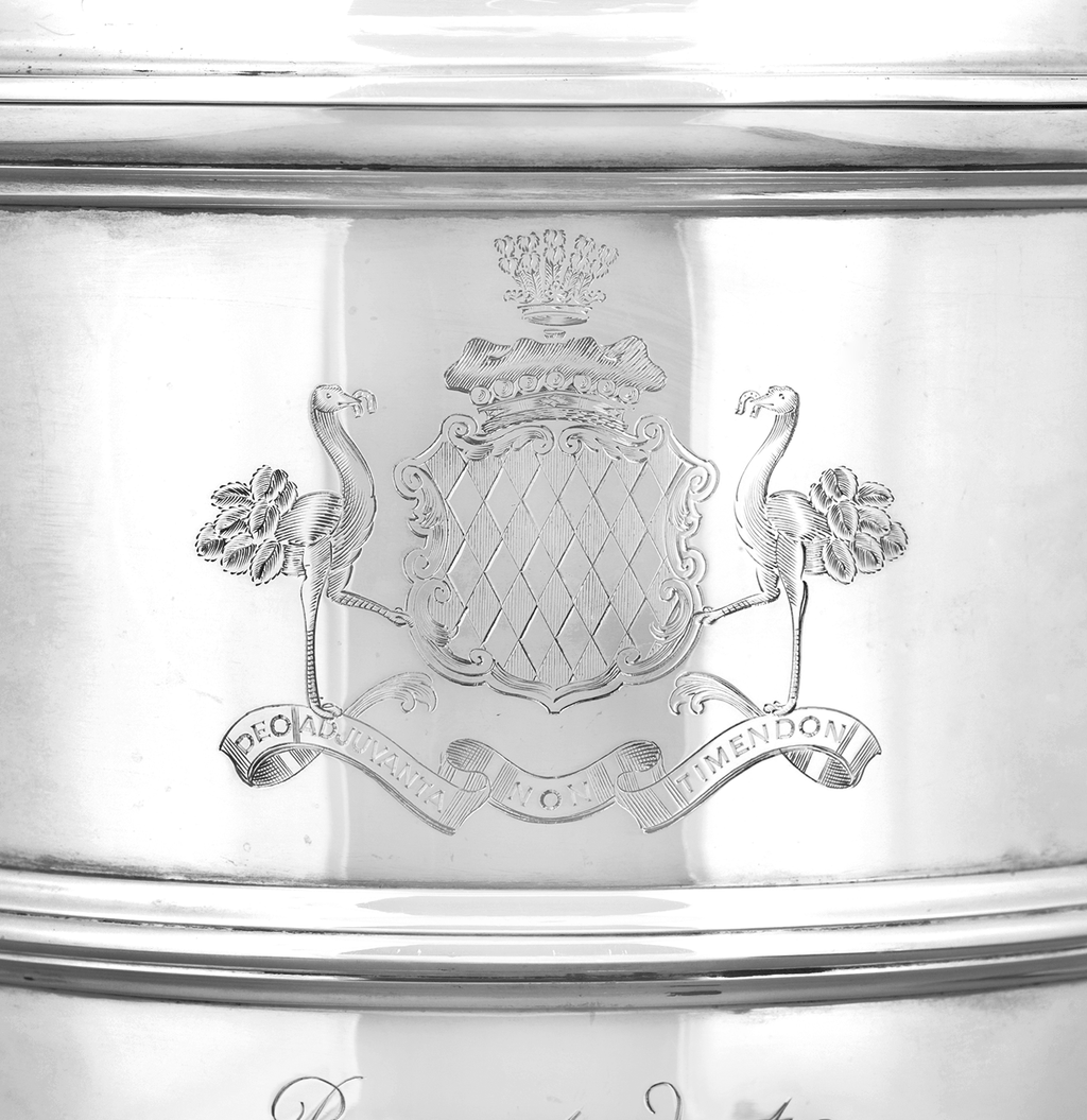 Edward VII Presentation Silver Wine Cooler for Viscount Fitzwilliams