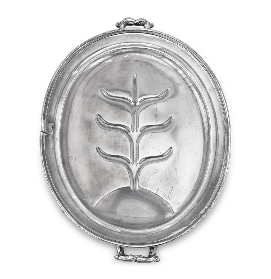 Silverplated Turkey Dish with Cover by James Dixon & Sons