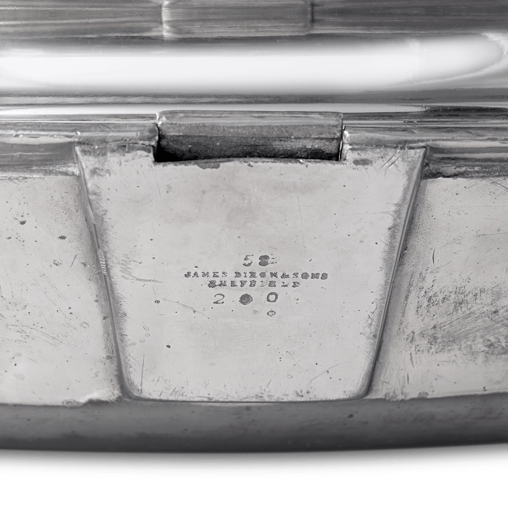 Silverplated Turkey Dish with Cover by James Dixon & Sons