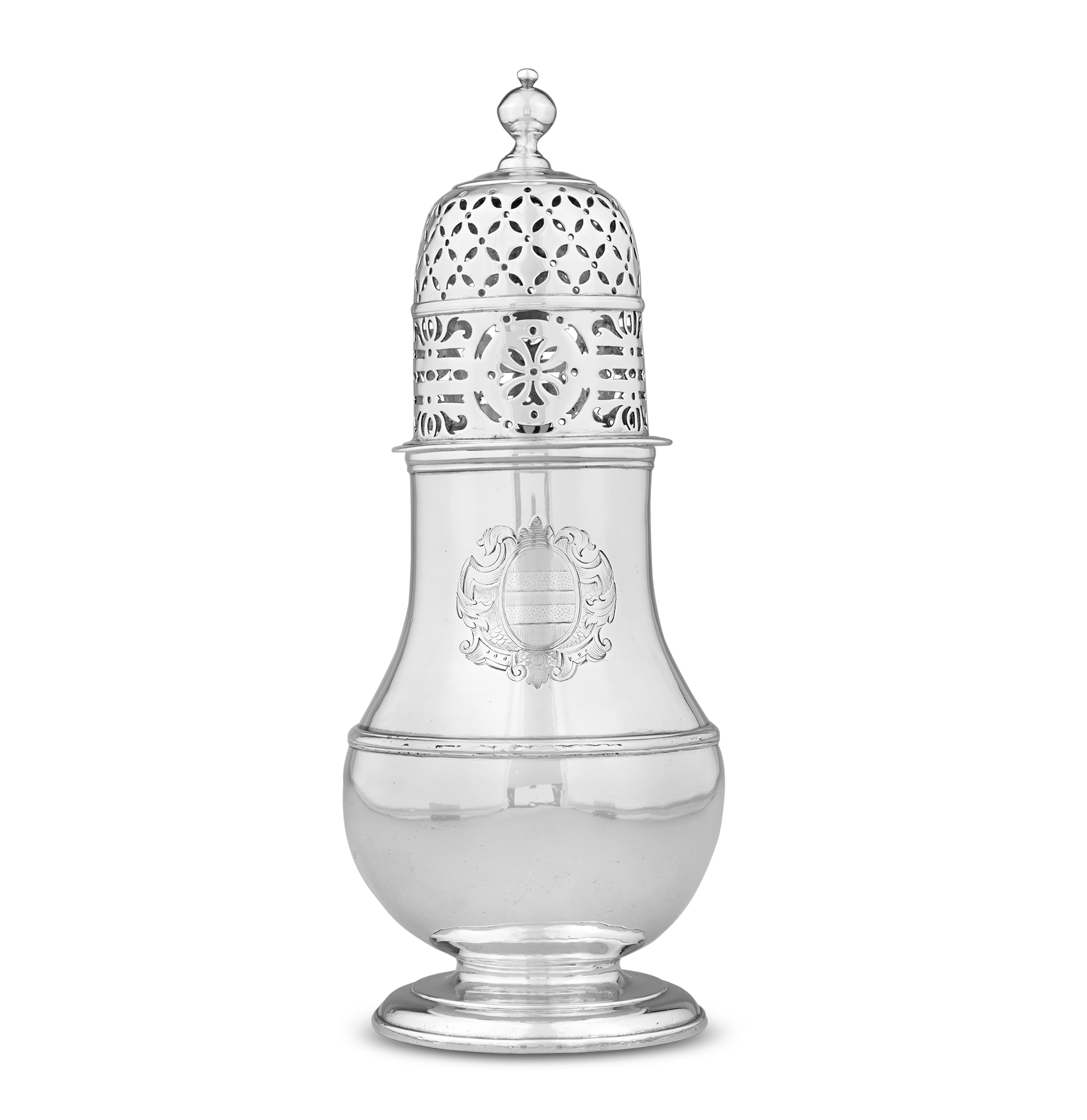 George I Silver Muffineer by Charles Adam