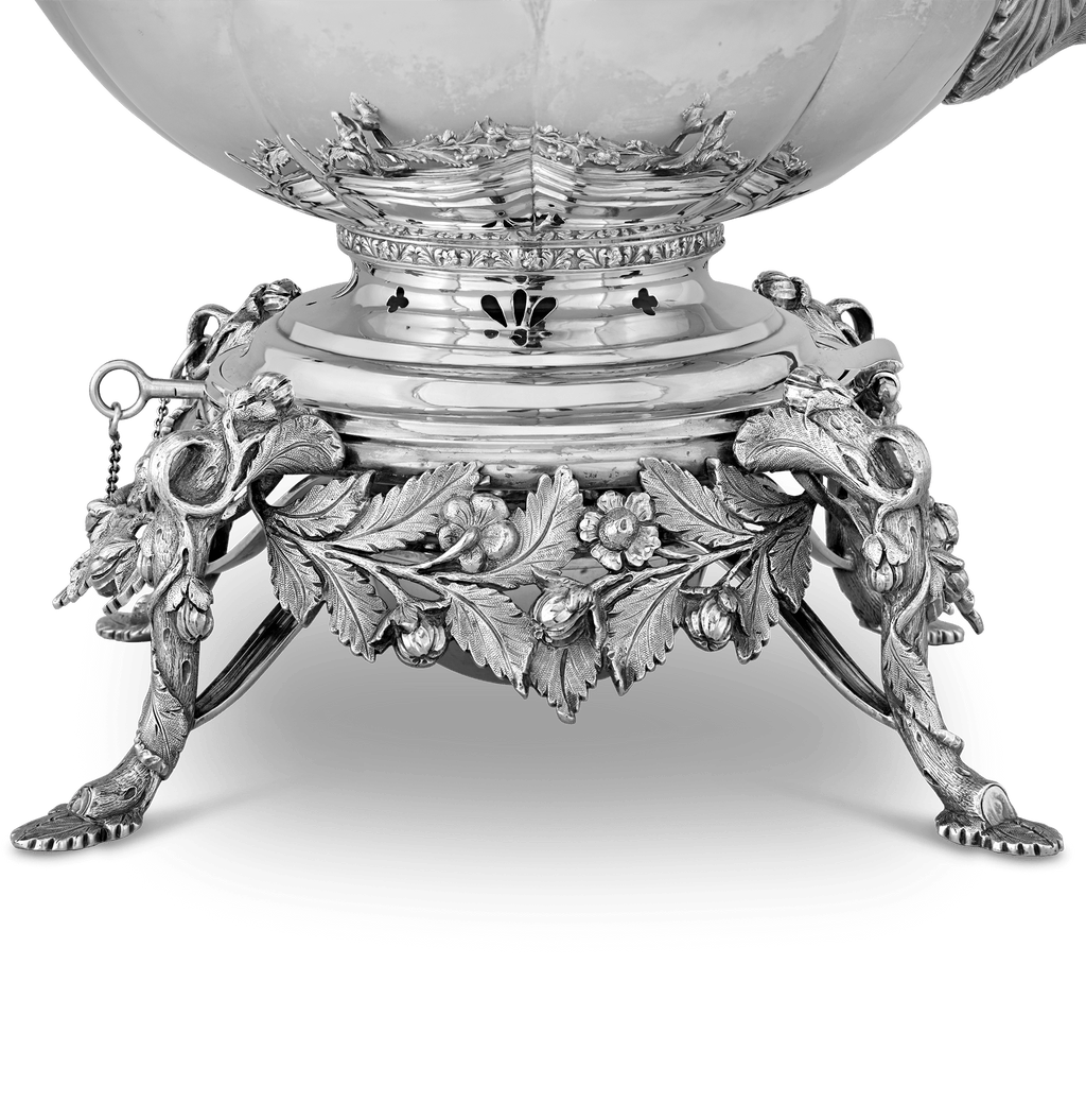 Victorian Silver Tea Kettle by Gorham & Thurber