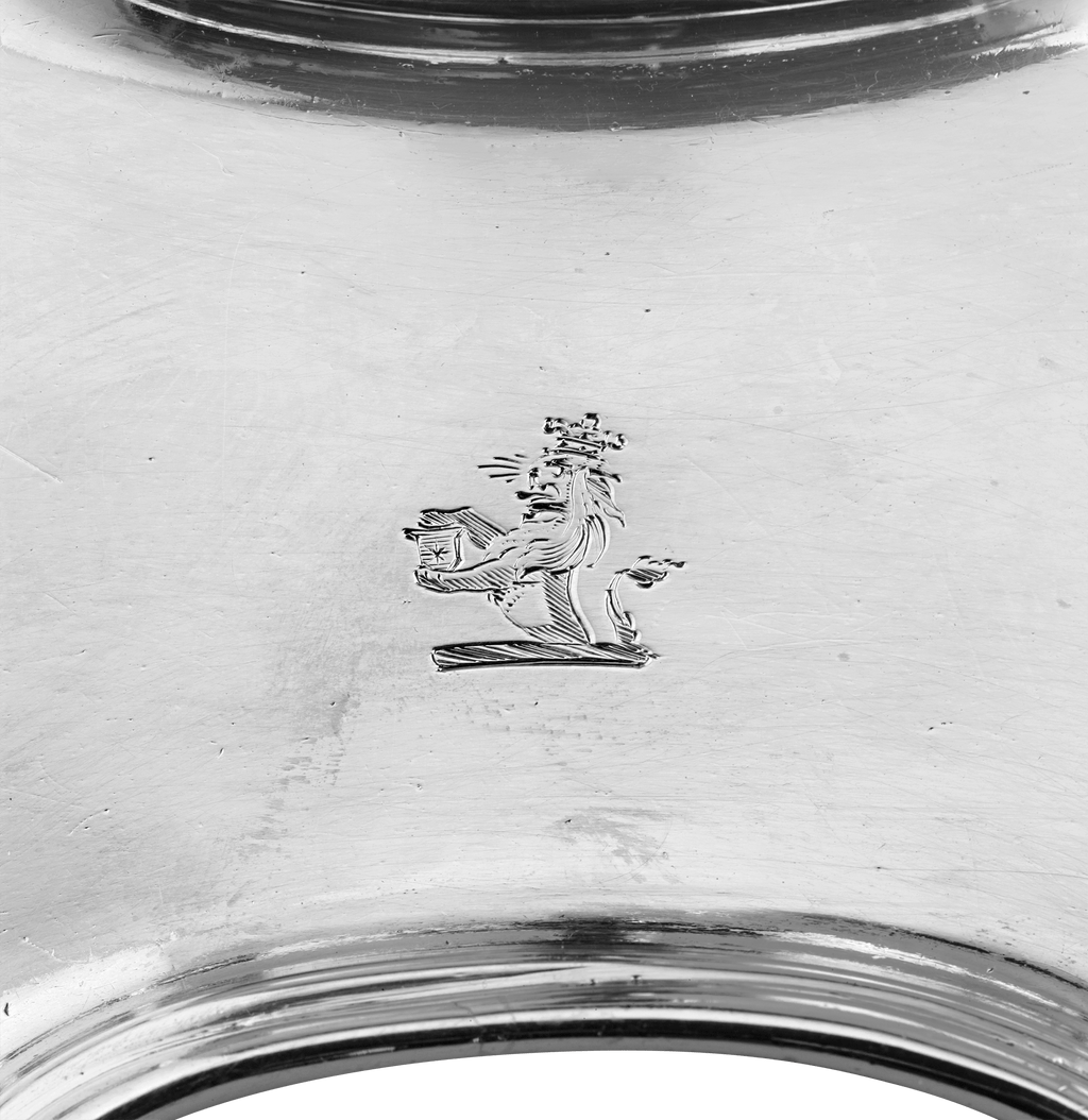Georgian Silver Snuffer Tray by John Tuite