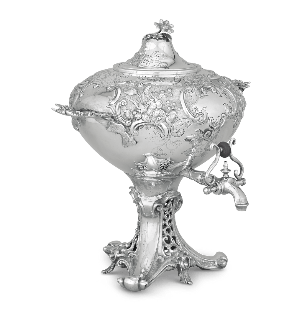 Victorian Silverplate Tea Urn