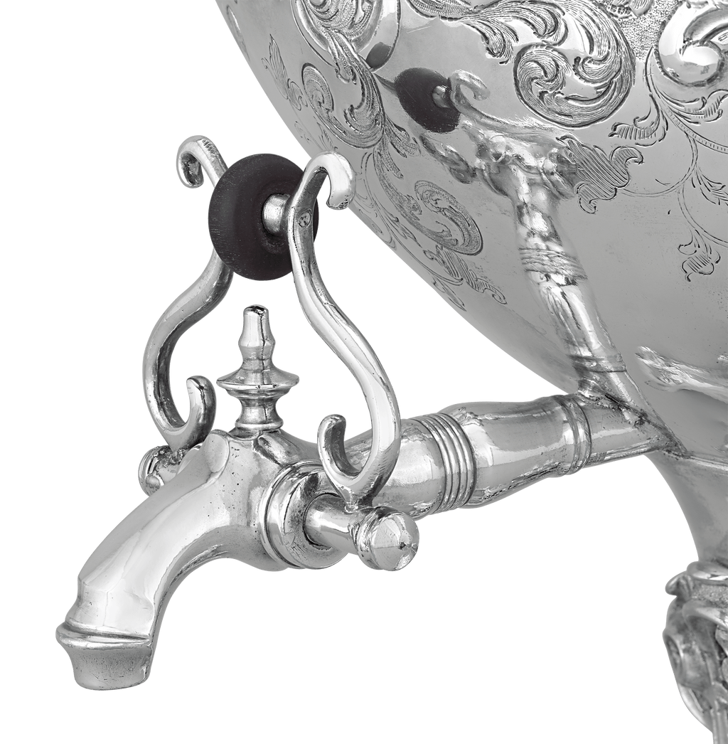 Victorian Silverplate Tea Urn